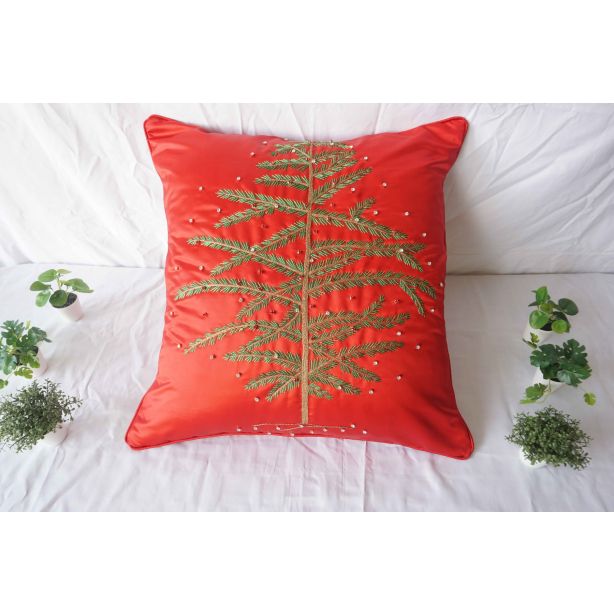 3d-embroidery-christmas-tree-pillow-cover-set-of-1